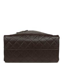 Load image into Gallery viewer, Chanel Medium 25 Hobo Bag Dark Brown Shiny Aged Calfskin Silver Hardware