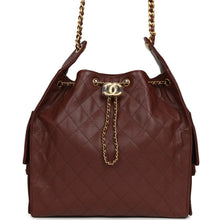 Load image into Gallery viewer, Chanel Medium 25 Hobo Bag Brown Caviar Antique Gold Hardware