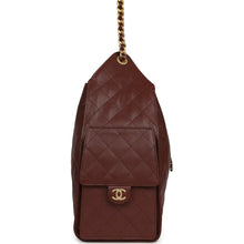 Load image into Gallery viewer, Chanel Medium 25 Hobo Bag Brown Caviar Antique Gold Hardware
