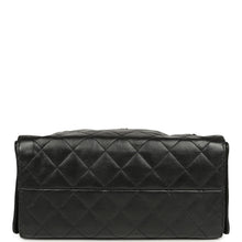 Load image into Gallery viewer, Chanel Small 25 Hobo Bag Black Shiny Aged Crumpled Calfskin Silver Hardware
