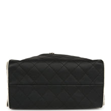 Load image into Gallery viewer, Chanel Small 25 Hobo Bag Black and White Calfskin Light Gold Hardware