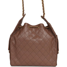 Load image into Gallery viewer, Chanel Medium 25 Hobo Bag Brown Caviar Antique Gold Hardware