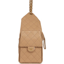 Load image into Gallery viewer, Chanel Medium 25 Hobo Bag Beige Caviar Antique Gold Hardware