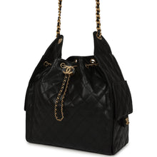 Load image into Gallery viewer, Chanel Medium 25 Hobo Bag Black Caviar Antique Gold Hardware