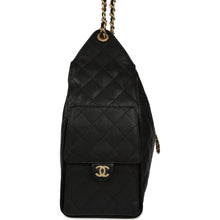 Load image into Gallery viewer, Chanel Medium 25 Hobo Bag Black Caviar Antique Gold Hardware