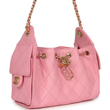Load image into Gallery viewer, Chanel Mini 25 Hobo Bag Pink Caviar Antique Gold Hardware