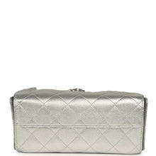 Load image into Gallery viewer, Chanel Mini 25 Hobo Bag Metallic Silver Caviar Silver Hardware