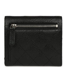 Load image into Gallery viewer, Chanel Small Classic Flap Wallet Black Shiny Caviar Silver Hardware