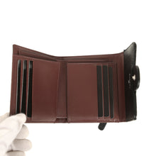 Load image into Gallery viewer, Chanel Small Classic Flap Wallet Black Shiny Caviar Silver Hardware