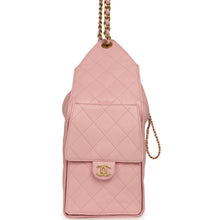 Load image into Gallery viewer, Chanel Medium 25 Hobo Bag Light Pink Caviar Antique Gold Hardware