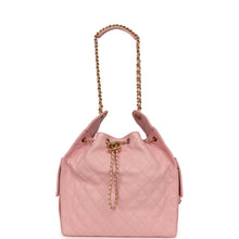 Load image into Gallery viewer, Chanel Medium 25 Hobo Bag Light Pink Caviar Antique Gold Hardware