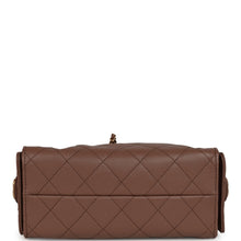 Load image into Gallery viewer, Chanel Mini 25 Hobo Bag Brown Caviar Antique Gold Hardware