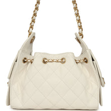 Load image into Gallery viewer, Chanel Mini 25 Hobo Bag White Caviar Antique Gold Hardware