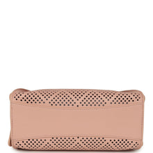 Load image into Gallery viewer, Chanel Mini 25 Hobo Bag Light Pink Perforated Calfskin Antique Gold Hardware