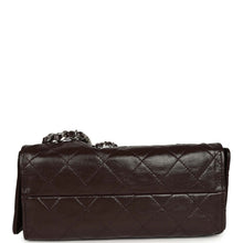 Load image into Gallery viewer, Chanel Mini 25 Hobo Bag Dark Brown Shiny Crumpled Calfskin Silver Hardware
