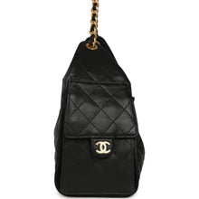 Load image into Gallery viewer, Pre-owned Chanel Small 25 Hobo Bag Black Caviar Antique Gold Hardware
