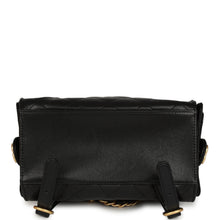 Load image into Gallery viewer, Pre-owned Chanel Small 25 Hobo Backpack Black Caviar Antique Gold Hardware