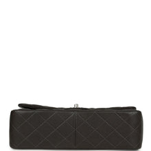 Load image into Gallery viewer, Chanel Jumbo Classic Double Flap Bag Dark Grey Caviar Silver Hardware