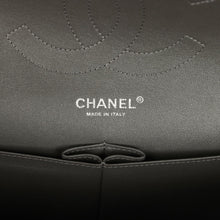 Load image into Gallery viewer, Chanel Jumbo Classic Double Flap Bag Dark Grey Caviar Silver Hardware