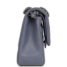 Load image into Gallery viewer, Chanel Jumbo Classic Double Flap Bag Purple Lambskin Silver Hardware