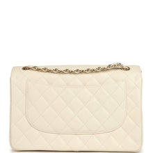 Load image into Gallery viewer, Chanel Jumbo Classic Double Flap Bag Cream Caviar Gold Hardware