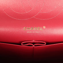 Load image into Gallery viewer, Pre-owned Chanel Jumbo Classic Double Flap Bag Burgundy Lambskin Light Gold Hardware