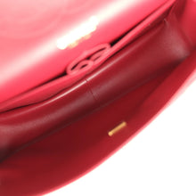 Load image into Gallery viewer, Pre-owned Chanel Jumbo Classic Double Flap Bag Burgundy Lambskin Light Gold Hardware