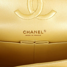 Load image into Gallery viewer, Chanel Medium Classic Double Flap Bag Yellow Iridescent Caviar Light Gold Hardware