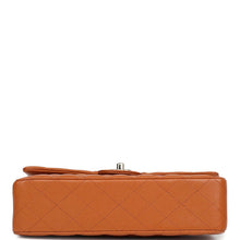 Load image into Gallery viewer, Chanel Medium Classic Double Flap Bag Caramel Shiny Caviar Light Gold Hardware