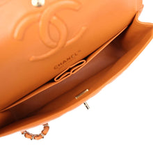 Load image into Gallery viewer, Chanel Medium Classic Double Flap Bag Caramel Shiny Caviar Light Gold Hardware