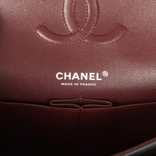 Load image into Gallery viewer, Pre-owned Chanel Medium Classic Double Flap Black Caviar Silver Hardware