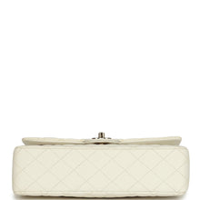 Load image into Gallery viewer, Pre-owned Chanel Medium Classic Double Flap White Caviar Light Gold Hardware
