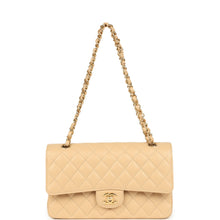 Load image into Gallery viewer, Chanel Medium Classic Double Flap Beige Clair Caviar Gold Hardware