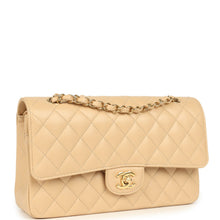 Load image into Gallery viewer, Chanel Medium Classic Double Flap Beige Clair Caviar Gold Hardware