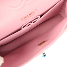 Load image into Gallery viewer, Chanel Medium Classic Double Flap Bag Pink Shiny Caviar Light Gold Hardware
