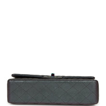 Load image into Gallery viewer, Pre-owned Chanel Medium Classic Double Flap Bag Iridescent Purple Goatskin Rainbow Hardware