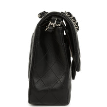 Load image into Gallery viewer, Pre-owned Chanel Medium Classic Double Flap Black Caviar Silver Hardware
