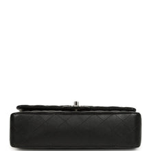 Load image into Gallery viewer, Pre-owned Chanel Medium Classic Double Flap Black Caviar Silver Hardware
