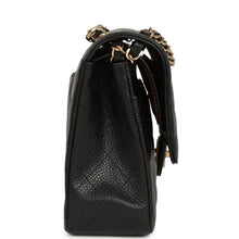 Load image into Gallery viewer, Chanel Medium Classic Double Flap Bag Black Caviar Gold Hardware