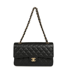 Load image into Gallery viewer, Chanel Medium Classic Double Flap Bag Black Caviar Gold Hardware