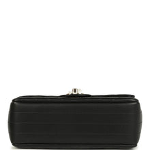 Load image into Gallery viewer, Chanel Mini Chevron Classic Rectangular Flap Bag Black Lambskin Light Gold Hardware