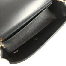 Load image into Gallery viewer, Chanel Mini Chevron Classic Rectangular Flap Bag Black Lambskin Light Gold Hardware