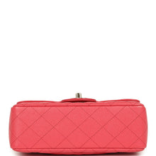Load image into Gallery viewer, Pre-owned Chanel Mini Classic Rectangular Flap Bag Dark Pink Caviar Light Gold Hardware