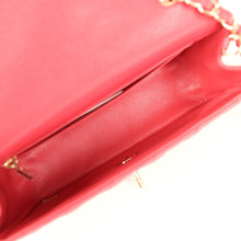 Load image into Gallery viewer, Pre-owned Chanel Mini Classic Rectangular Flap Bag Dark Pink Caviar Light Gold Hardware