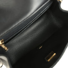 Load image into Gallery viewer, Chanel Mini Classic Square Flap Bag Black Lambskin Light Gold Hardware