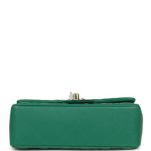 Load image into Gallery viewer, Chanel Mini Classic Rectangular Flap Bag Green Lambskin Light Gold Hardware