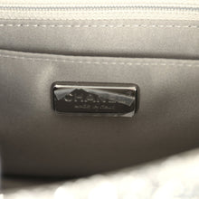 Load image into Gallery viewer, Chanel Mini Classic Square Flap Bag Metallic Silver Sequins Ruthenium Hardware