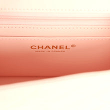 Load image into Gallery viewer, Chanel Mini Classic Square Flap Bag Pink Lambskin Gold Hardware