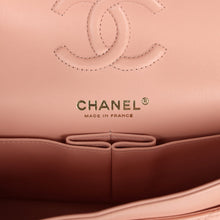 Load image into Gallery viewer, Pre-owned Chanel Small Classic Double Flap Light Pink Lambskin Gold Hardware