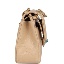 Load image into Gallery viewer, Chanel Small Classic Double Flap Bag Beige Caviar Gold Hardware
